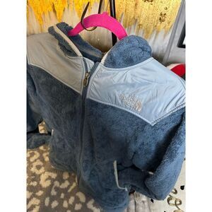 The north face jacket/coat  oso/osito/denali hooded zip up fleece sm
